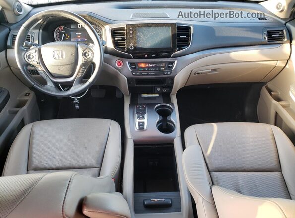5FPYK3F79MB006669 2021 HONDA RIDGELINE White Dashboard view