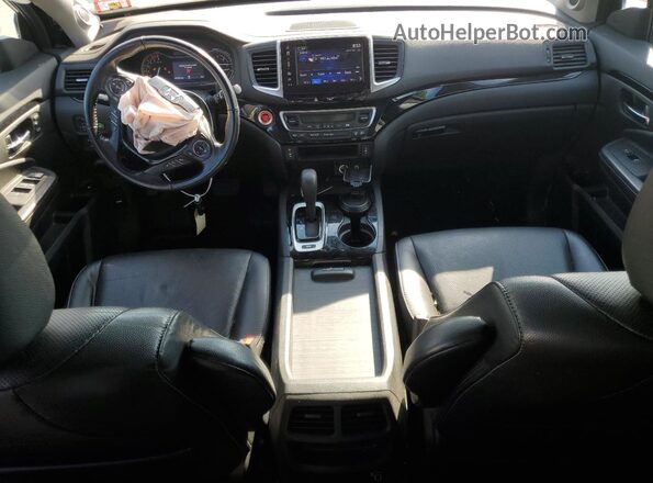 5FPYK3F7XKB035286 2019 HONDA RIDGELINE Black წინა პანელის ხედი