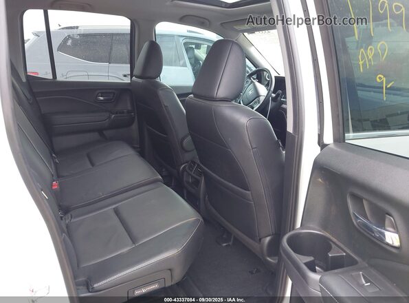 5FPYK3F7XNB034594 2022 HONDA RIDGELINE White VIN კოდის სტიკერის ხედი