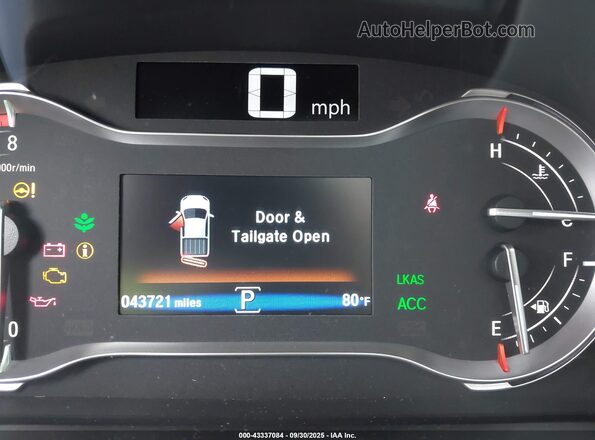 5FPYK3F7XNB034594 2022 HONDA RIDGELINE White უკანა სავარძლების ხედი
