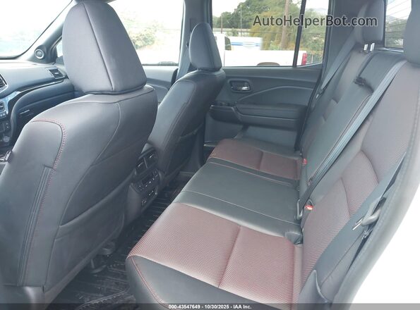 5FPYK3F81SB004338 2025 HONDA RIDGELINE Black Vista de la etiqueta del VIN