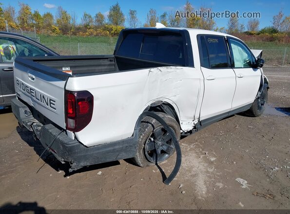 5FPYK3F81SB013573 2025 HONDA RIDGELINE Белый Задняя правая четверть