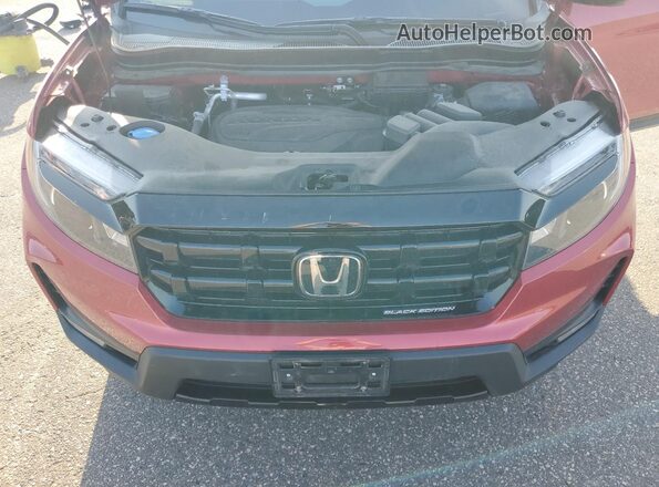 5FPYK3F81SB018725 2025 HONDA RIDGELINE Red უკანა სალონის ხედი