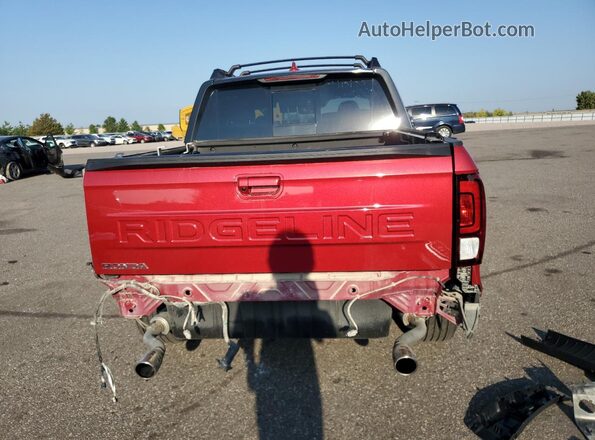 5FPYK3F81SB018725 2025 HONDA RIDGELINE Red უკანა ხედი