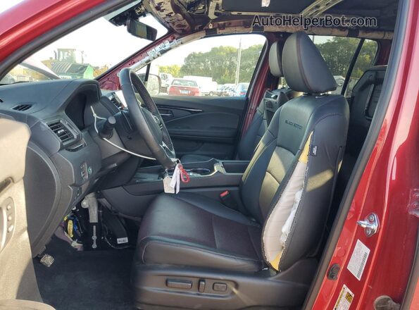 5FPYK3F81SB018725 2025 HONDA RIDGELINE Red წინა სალონის ხედი