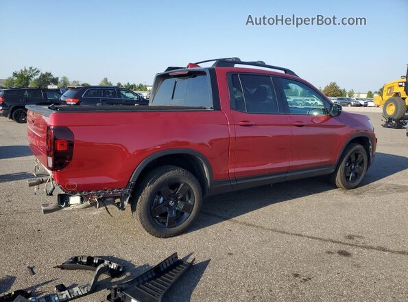 5FPYK3F81SB018725 2025 HONDA RIDGELINE Red უკანა მარჯვენა