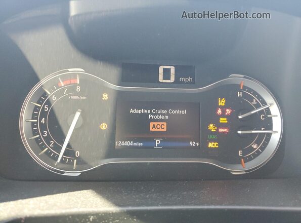 5FPYK3F82NB000240 2022 HONDA RIDGELINE Черный Вид щитка приборов