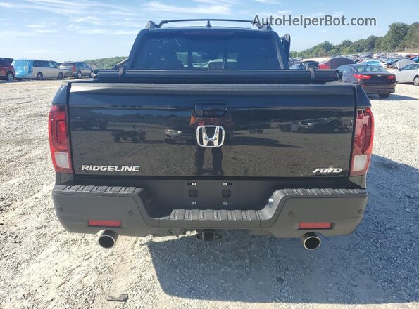5FPYK3F82NB000240 2022 HONDA RIDGELINE Черный Вид сзади