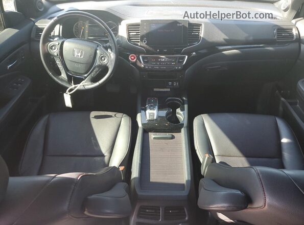 5FPYK3F82NB000240 2022 HONDA RIDGELINE Черный Вид панели приборов