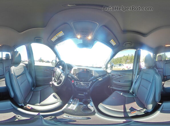 5FPYK3F82NB000240 2022 HONDA RIDGELINE Черный Панорамный вид салона 360°