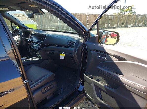 5FPYK3F83SB027555 2025 HONDA RIDGELINE Black წინა სალონის ხედი