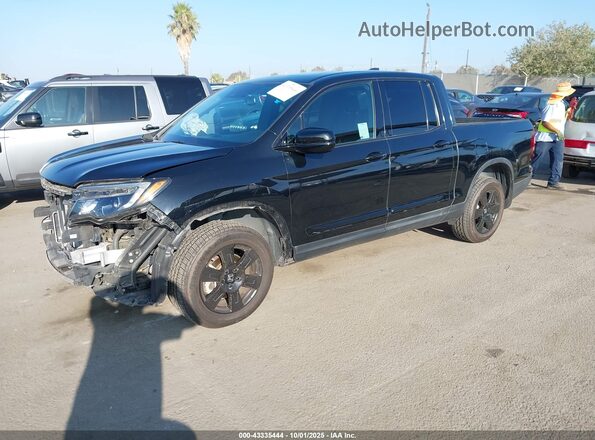 5FPYK3F84LB021359 2020 HONDA RIDGELINE Black წინა მარცხენა ხედი სამი მეოთხედიდან