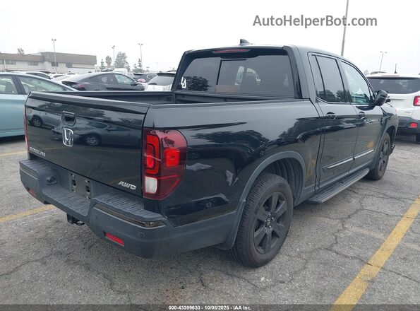 5FPYK3F87JB017206 2018 HONDA RIDGELINE Черный Задняя правая четверть