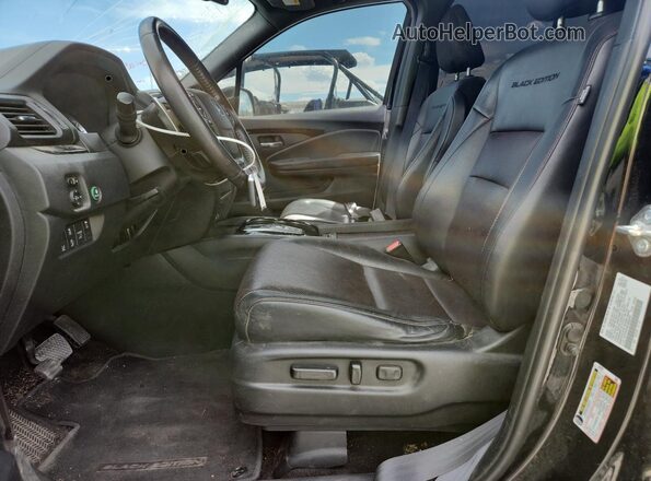 5FPYK3F88LB006394 2020 HONDA RIDGELINE Black Front interior view