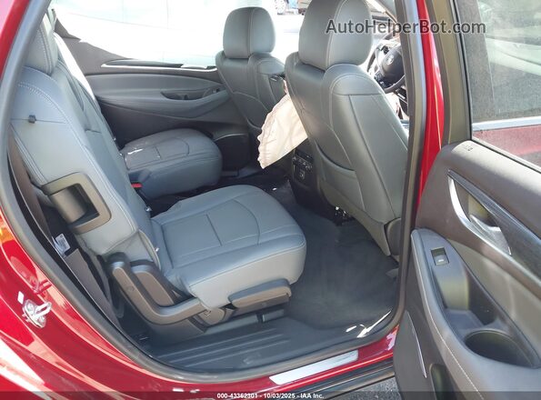 5GAERBKW2NJ148212 2022 BUICK ENCLAVE Red VIN კოდის სტიკერის ხედი