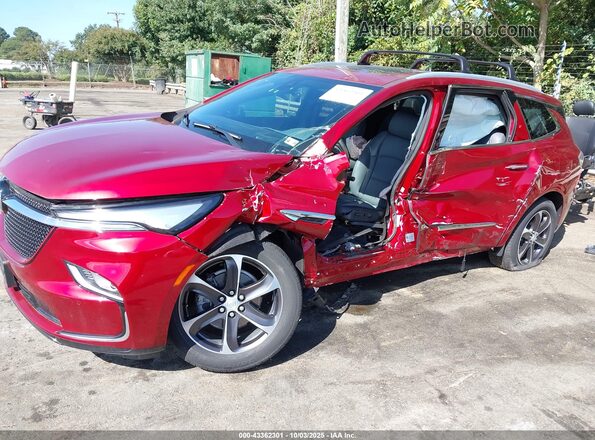 5GAERBKW2NJ148212 2022 BUICK ENCLAVE Red წინა ხედი