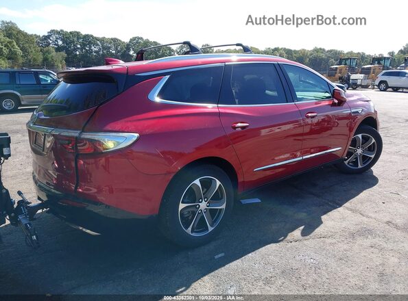 5GAERBKW2NJ148212 2022 BUICK ENCLAVE Red უკანა მარჯვენა
