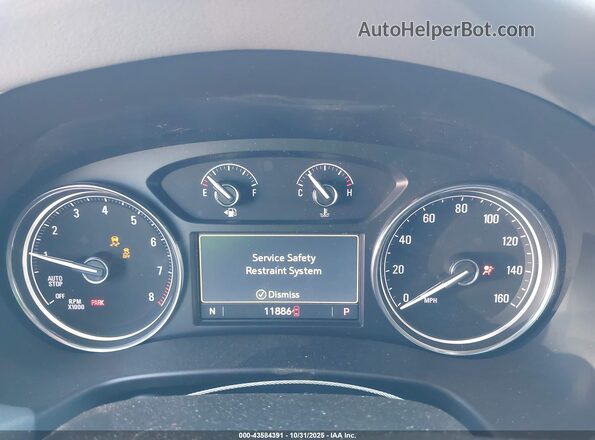 5GAERBKW2RJ125616 2024 BUICK ENCLAVE White Հետևի նստատեղերի տեսք