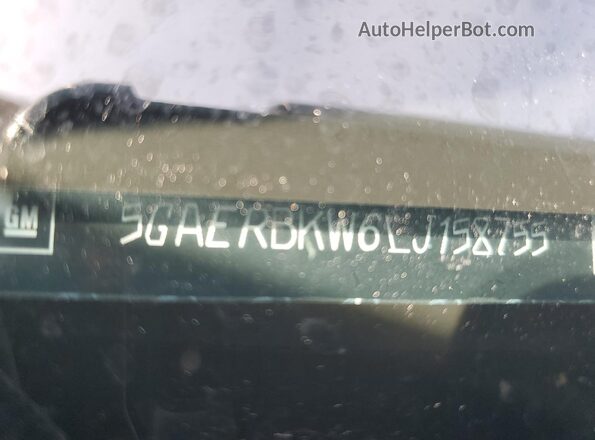 5GAERBKW6LJ158755 2020 BUICK ENCLAVE White 360 interior view