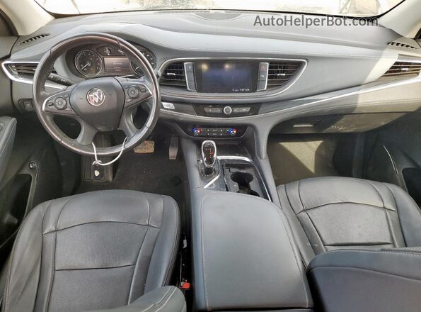 5GAERBKW7LJ319632 2020 BUICK ENCLAVE Gray Dashboard view