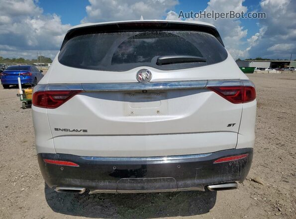 5GAERBKW7NJ172358 2022 BUICK ENCLAVE White Widok z tyłu