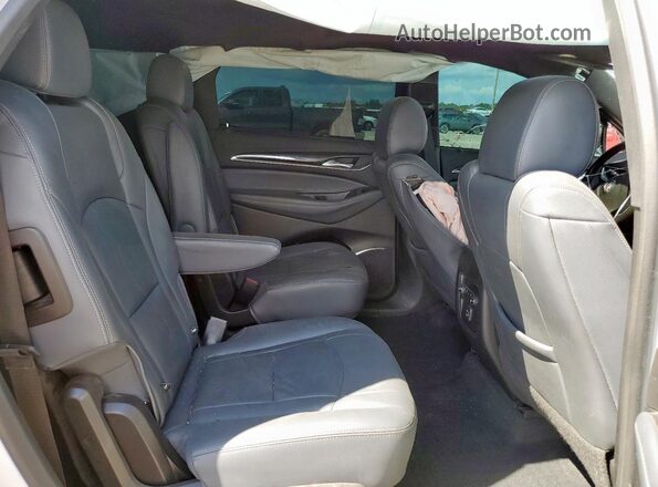 5GAERBKW7NJ172358 2022 BUICK ENCLAVE White Widok wnętrza z tyłu