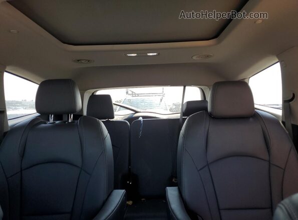 5GAERBKW8LJ262308 2020 BUICK ENCLAVE Charcoal უკანა სავარძლების ხედი