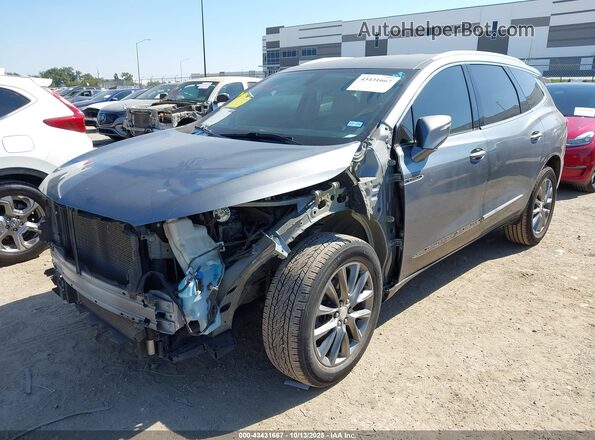 5GAERBKWXMJ152166 2021 BUICK ENCLAVE Gray Front left