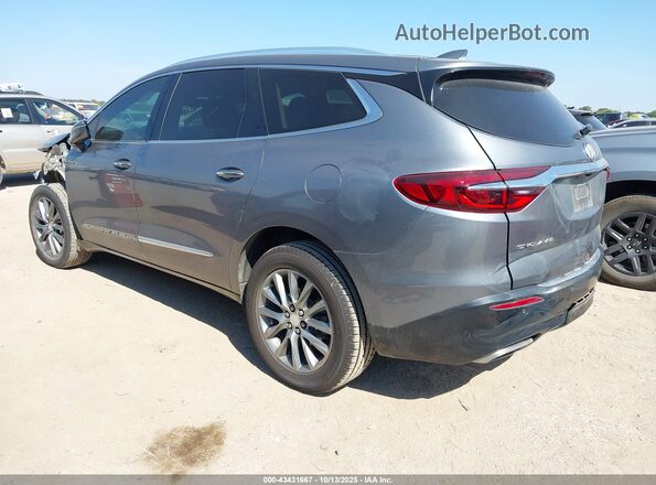 5GAERBKWXMJ152166 2021 BUICK ENCLAVE Gray Rear left