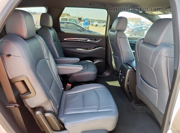 5GAERBKWXNJ181586 2022 BUICK ENCLAVE White Widok komory silnika