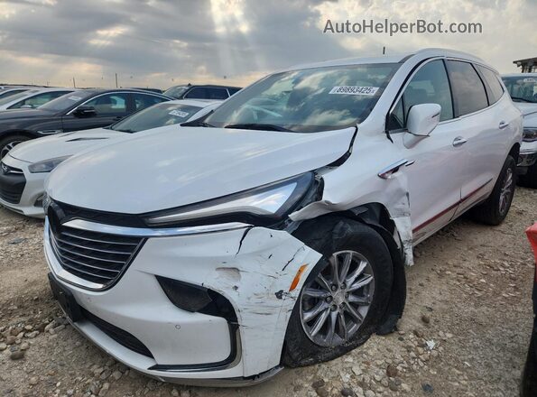 5GAERBKWXNJ181586 2022 BUICK ENCLAVE White Tył lewy