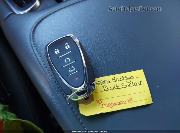 5GAERCKW3NJ133370 2022 BUICK ENCLAVE Silver Вид панелі приладів