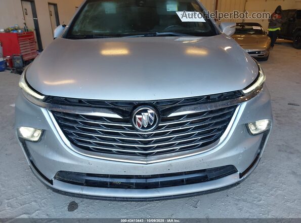 5GAERCKW3NJ133370 2022 BUICK ENCLAVE Silver Вид щитка приладів