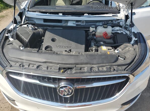 5GAERCKW7MJ254823 2021 BUICK ENCLAVE White Շարժիչի բաժամունքի տեսք