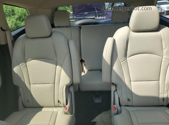 5GAERCKW7MJ254823 2021 BUICK ENCLAVE White Հետևի նստատեղերի տեսք