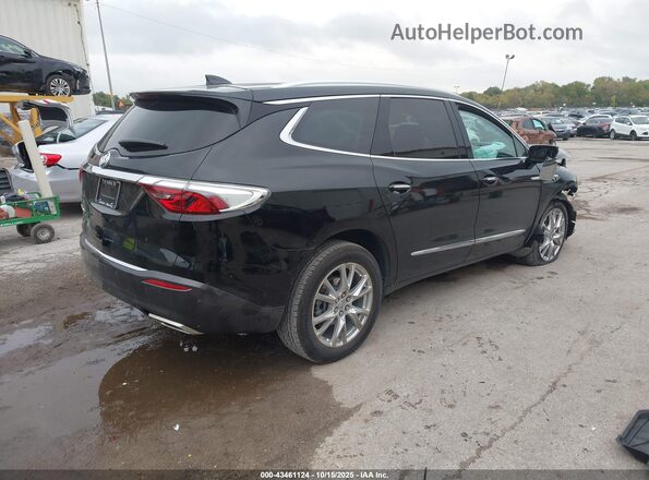 5GAERCKWXPJ255873 2023 BUICK ENCLAVE Черный Задняя правая четверть