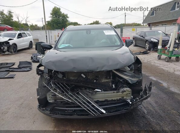 5GAERCKWXPJ255873 2023 BUICK ENCLAVE Черный Вид щитка приборов