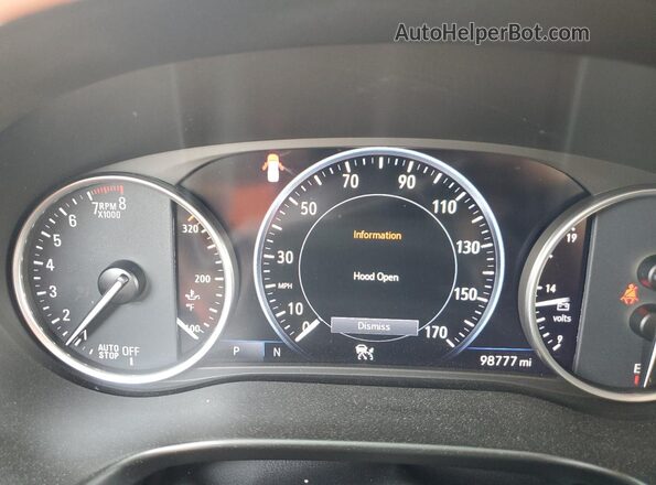 5GAERDKW2LJ110259 2020 BUICK ENCLAVE Gray ხელსაწყოთა პანელის ხედი