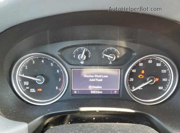 5GAEVAKW0LJ114630 2020 BUICK ENCLAVE Red Instrument cluster view