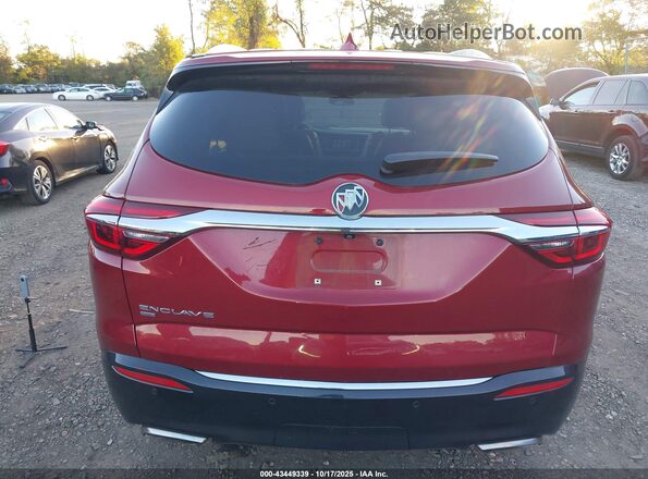 5GAEVAKW5LJ185838 2020 BUICK ENCLAVE Red 