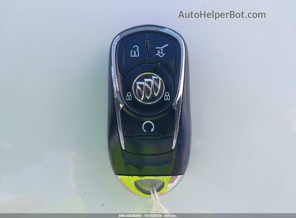 5GAEVAKWXMJ143943 2021 BUICK ENCLAVE White წინა პანელის ხედი