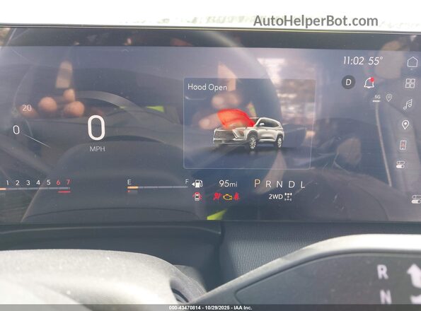 5GAEVARS4SJ127687 2025 BUICK ENCLAVE Black Widok tylnych siedzeń
