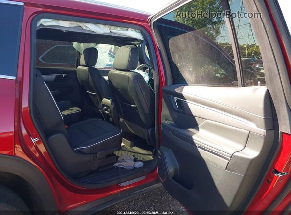 5GAEVARS9SJ143030 2025 BUICK ENCLAVE Red VIN sticker view