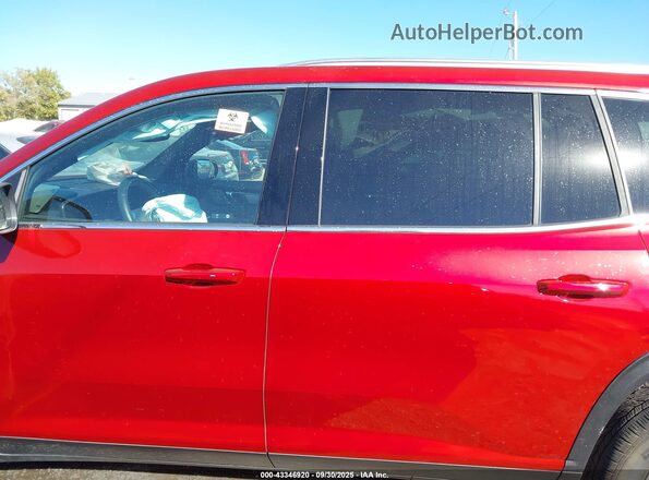 5GAEVARS9SJ143030 2025 BUICK ENCLAVE Red 360 interior view