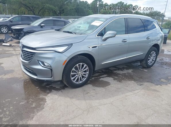 5GAEVBKW9RJ127908 2024 BUICK ENCLAVE Серебряный Передняя левая четверть