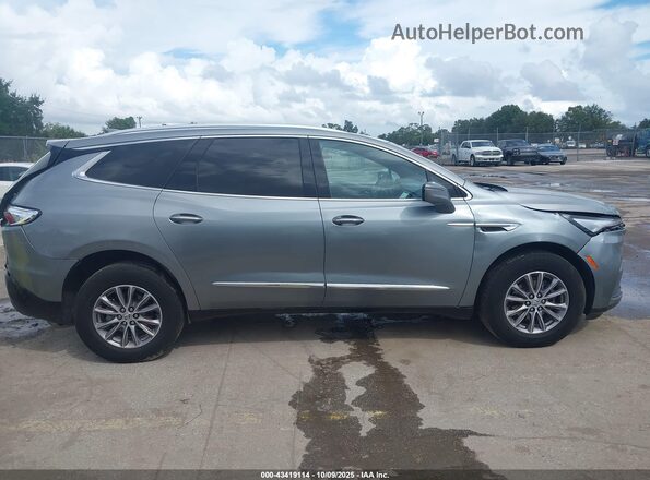 5GAEVBKW9RJ127908 2024 BUICK ENCLAVE Серебряный Вид задней части салона