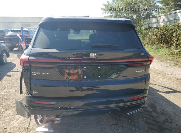 5GAEVBRS7SJ276326 2025 BUICK ENCLAVE Black Вид ззаду