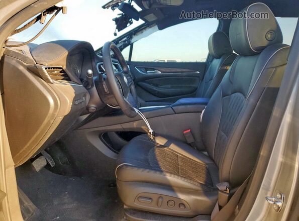 5GAEVCKW3PJ114445 2023 BUICK ENCLAVE Gray Vista interior delantera