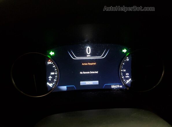 5GAEVCKW4MJ101120 2021 BUICK ENCLAVE Gray Instrument cluster view