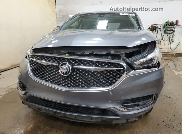 5GAEVCKW4MJ101120 2021 BUICK ENCLAVE Gray Front view
